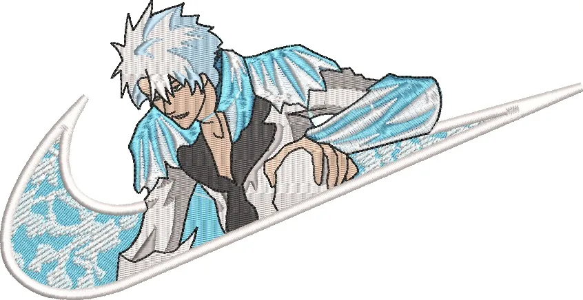  Grimmjow in Nike Logo Embroidery  embroidery pattern preview