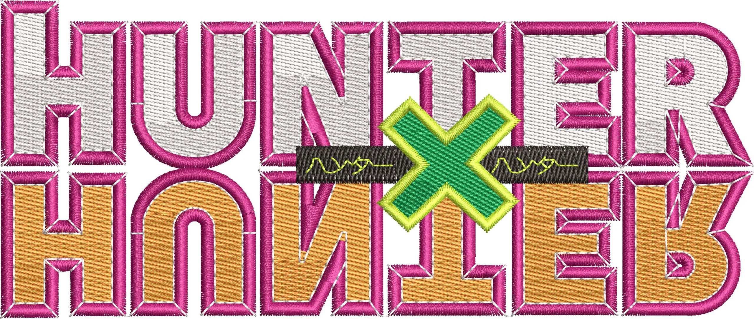  Hunter x Hunter Logo Embroidery  embroidery pattern preview