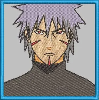  Kankuro Embroidery Portrait Style  embroidery pattern preview