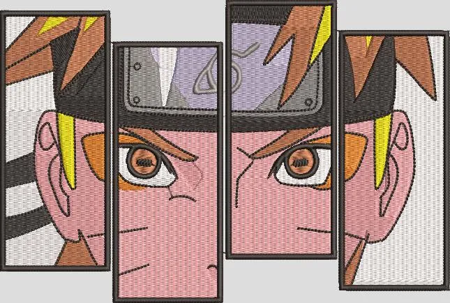  Naruto Eyes Multi Panel Embroidery  embroidery pattern preview