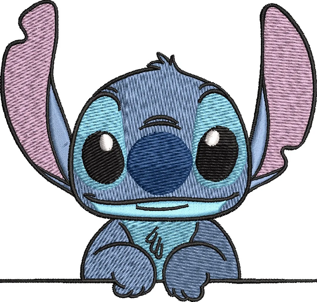  Stitch Embroidery Style Portrait  embroidery pattern preview