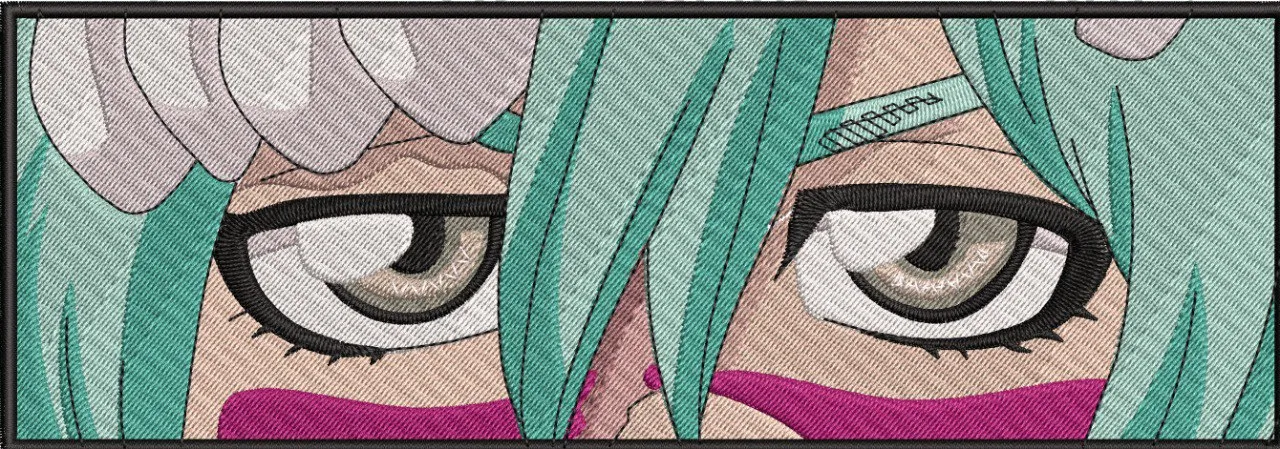  Tier Harribel Eyes Close Up  embroidery pattern preview